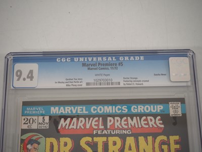 Lot 18 - MARVEL PREMIERE FT DR. STRANGE #5 (1972 -...