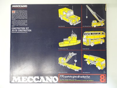 Lot 6 - VINTAGE TOYS: MECCANO - A 770 part 'MECCANO 8'...