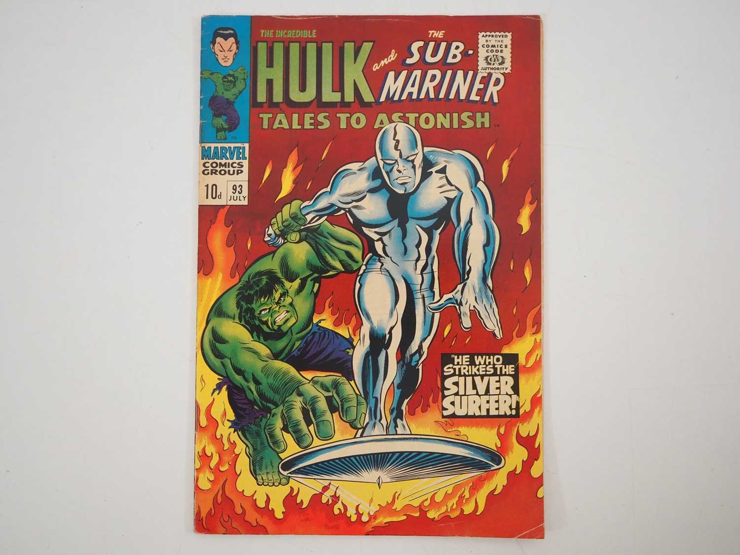 Lot 38 - TALES TO ASTONISH #93 (1967 - MARVEL - UK...