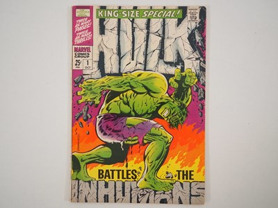 Lot 40 - INCREDIBLE HULK KING-SIZE SPECIAL #1 (1968 -...