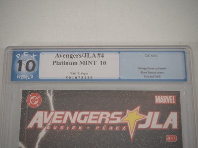 Lot 43 - AVENGERS / JLA #4 (2004 - MARVEL/DC) - GRADED...