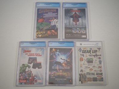 Lot 46 - SPIDER-MAN 9.8 LOT (5 in Lot) - All graded 9.8...