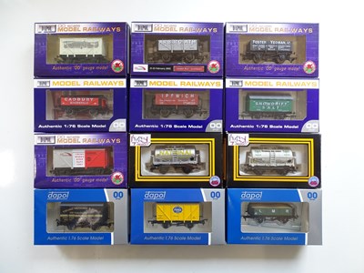 Lot 210 - A group of mixed DAPOL wagons to include some...