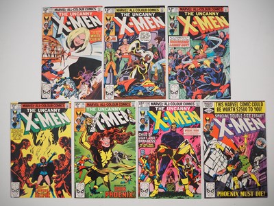 Lot 57 - UNCANNY X-MEN #131 to 137 (7 in Lot) - (1980 -...