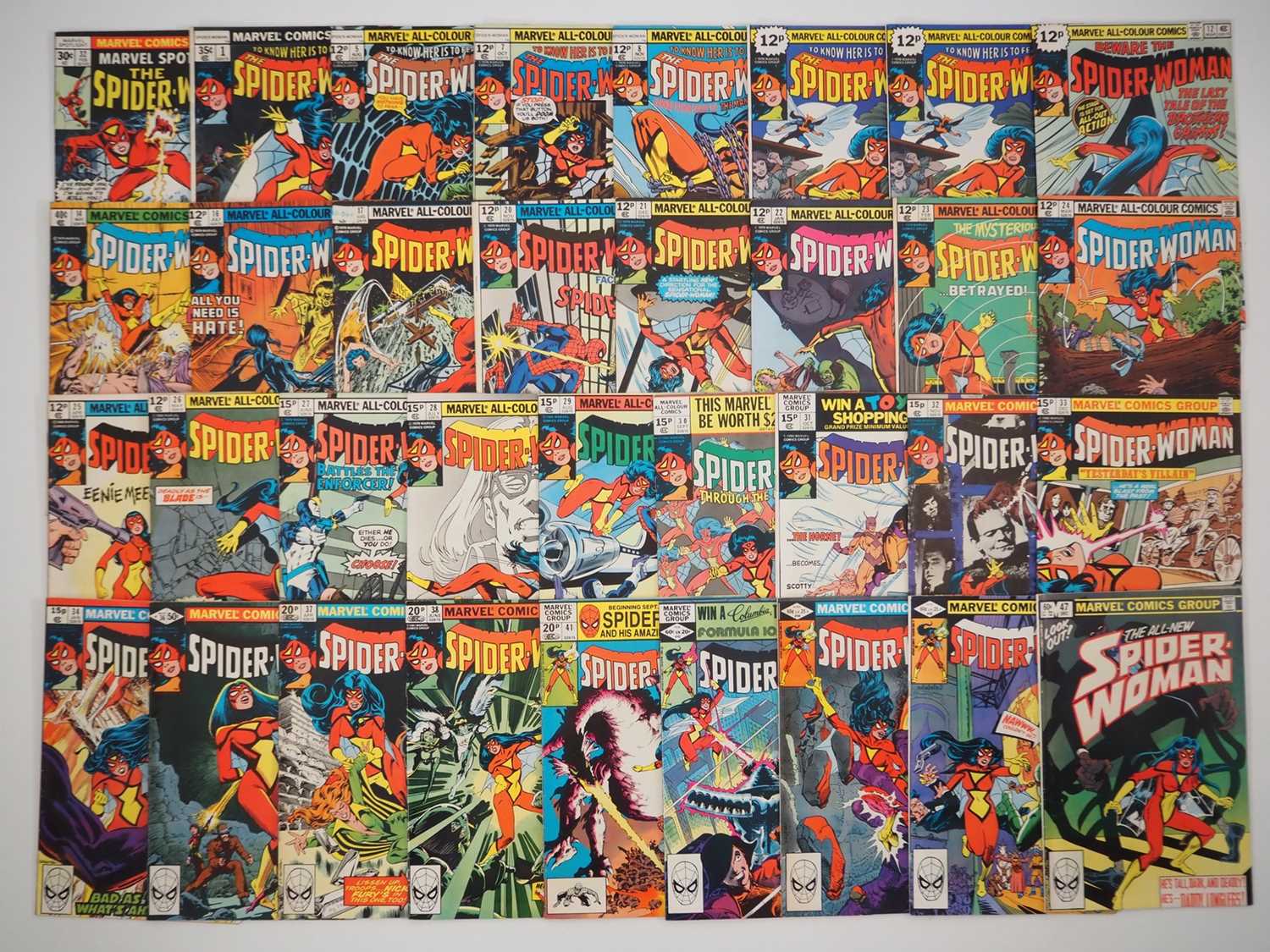 Spiderwoman comic online lot