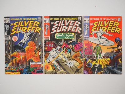 Lot 102 - SILVER SURFER #8, 9, 10 (3 in Lot) - (1969 -...