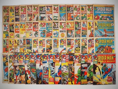 Lot 120 - SPIDER-MAN COMICS WEEKLY #1 to 61 (61 in Lot) -...