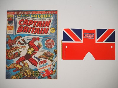 Lot 122 - CAPTAIN BRITAIN #1 - (1976 - BRITISH MARVEL) -...