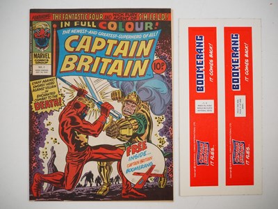 Lot 123 - CAPTAIN BRITAIN #2 - (1976 - BRITISH MARVEL) -...