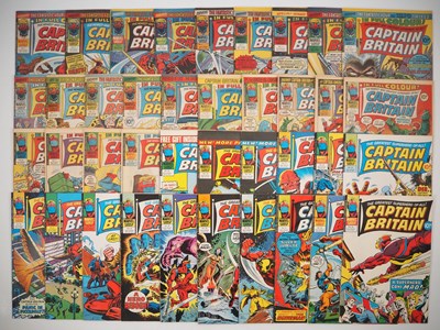 Lot 125 - CAPTAIN BRITAIN #1 to 39 (39 in Lot) -...