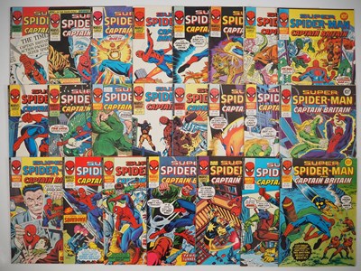 Lot 128 - SUPER SPIDER-MAN and CAPTAIN BRITAIN (23 in...