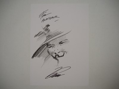 Lot 143 - DAVID LLOYD - V FOR VENDETTA SKETCH -...