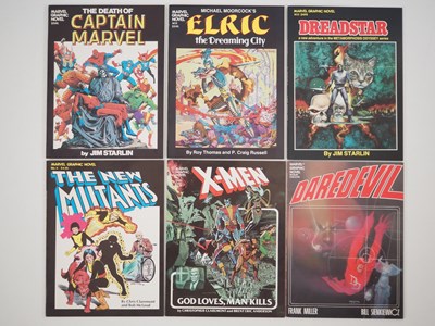 Lot 148 - MARVEL GRAPHIC NOVEL #1, 2, 3, 4, 5, 24 - All...