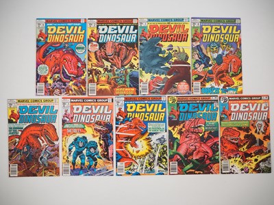 Lot 172 - DEVIL DINOSAUR #1, 2, 3, 4, 5, 6, 7, 8, 9 (9...