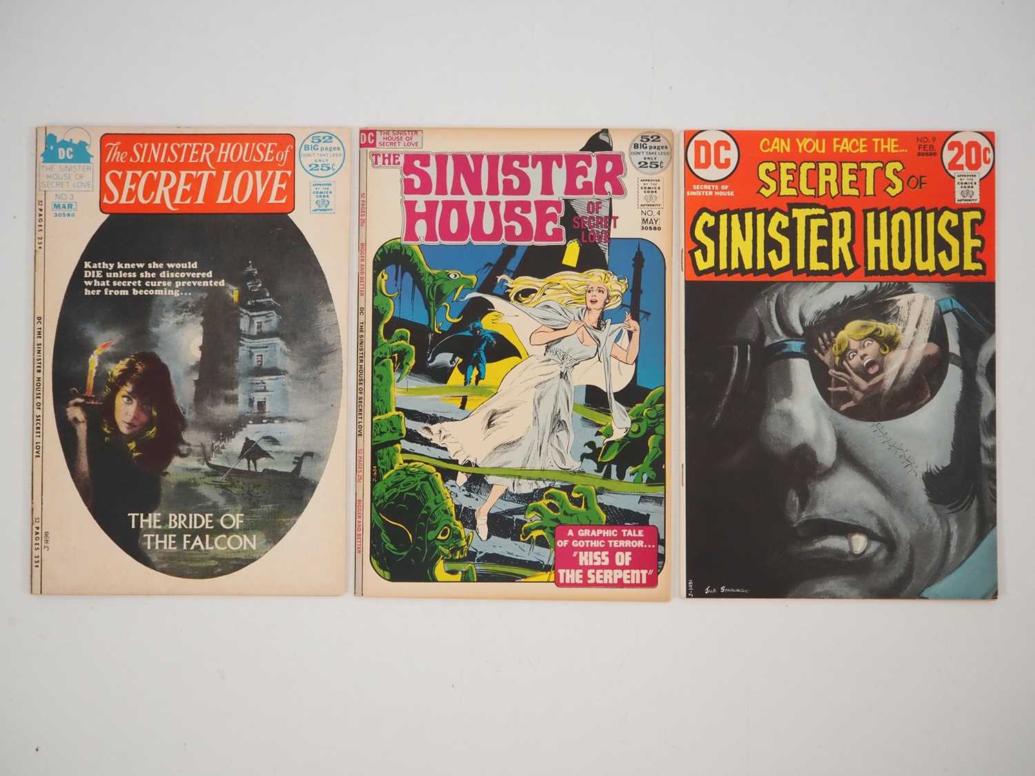 Lot 206 - SINISTER HOUSE OF SECRET LOVE #3, 4 + SECRETS...