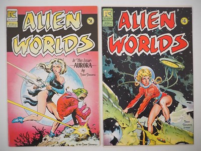 Lot 216 - ALIEN WORLDS #2 & 4 (2 in Lot) - (1983 -...