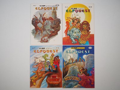 Lot 219 - ELFQUEST MAGAZINE #1 to 4 (4 in Lot) -...