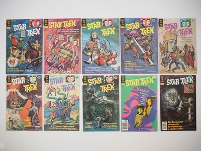 Lot 230 - STAR TREK #18, 19, 20, 22, 23, 28, 29, 33, 45,...