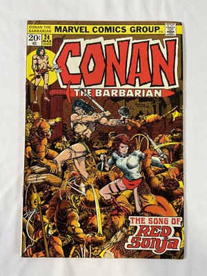 Lot 249 - CONAN THE BARBARIAN #23 & 24 - (2 in Lot) -...