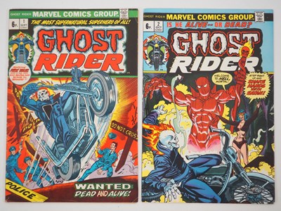 Lot 260 - GHOST RIDER #1 & 2 (2 in Lot) - (1973 - MARVEL...