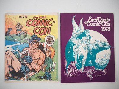 Lot 265 - 1975 & 1978 SAN DIEGO COMIC CON PROGRAMS (2 in...