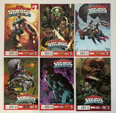 Lot 280 - ALL NEW CAPTAIN AMERICA #1 to 6 (6 in Lot) -...