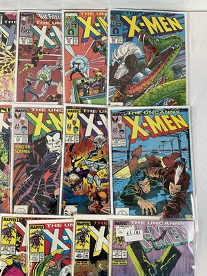 Lot 310 - UNCANNY X-MEN #223 to 265 (43 in Lot) -...