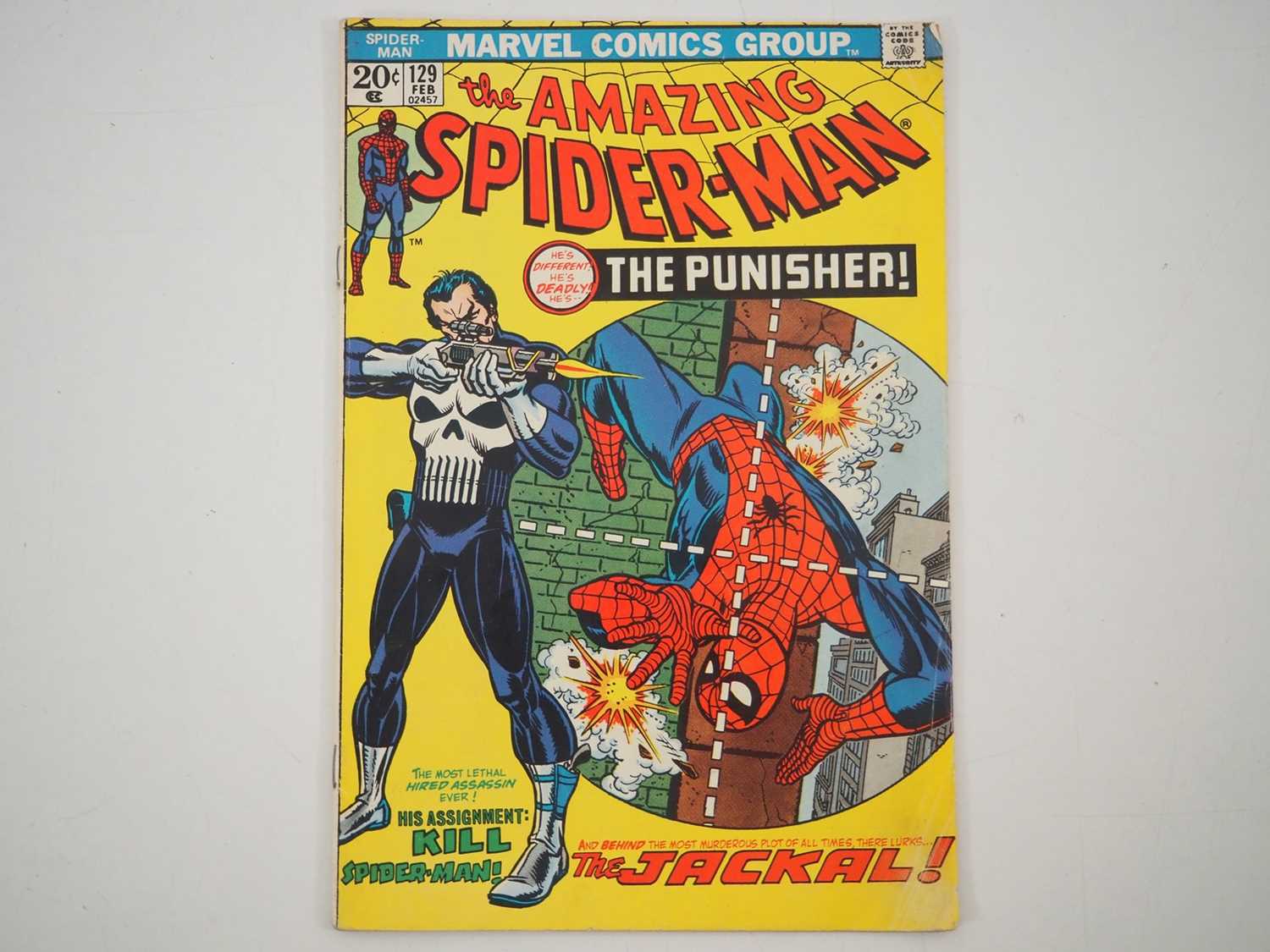 Lot 319 - AMAZING SPIDER-MAN #129 (1974 - MARVEL) - KEY...