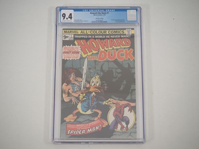 Lot 346 - HOWARD THE DUCK #1 (1976 - MARVEL - UK Price...