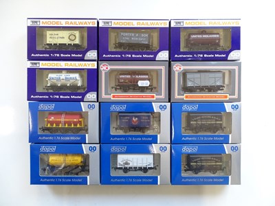 Lot 213 - A group of mixed DAPOL wagons to include some...