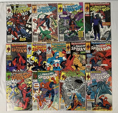 Lot 370 - AMAZING SPIDER-MAN #317 to 329 (13 in Lot) -...