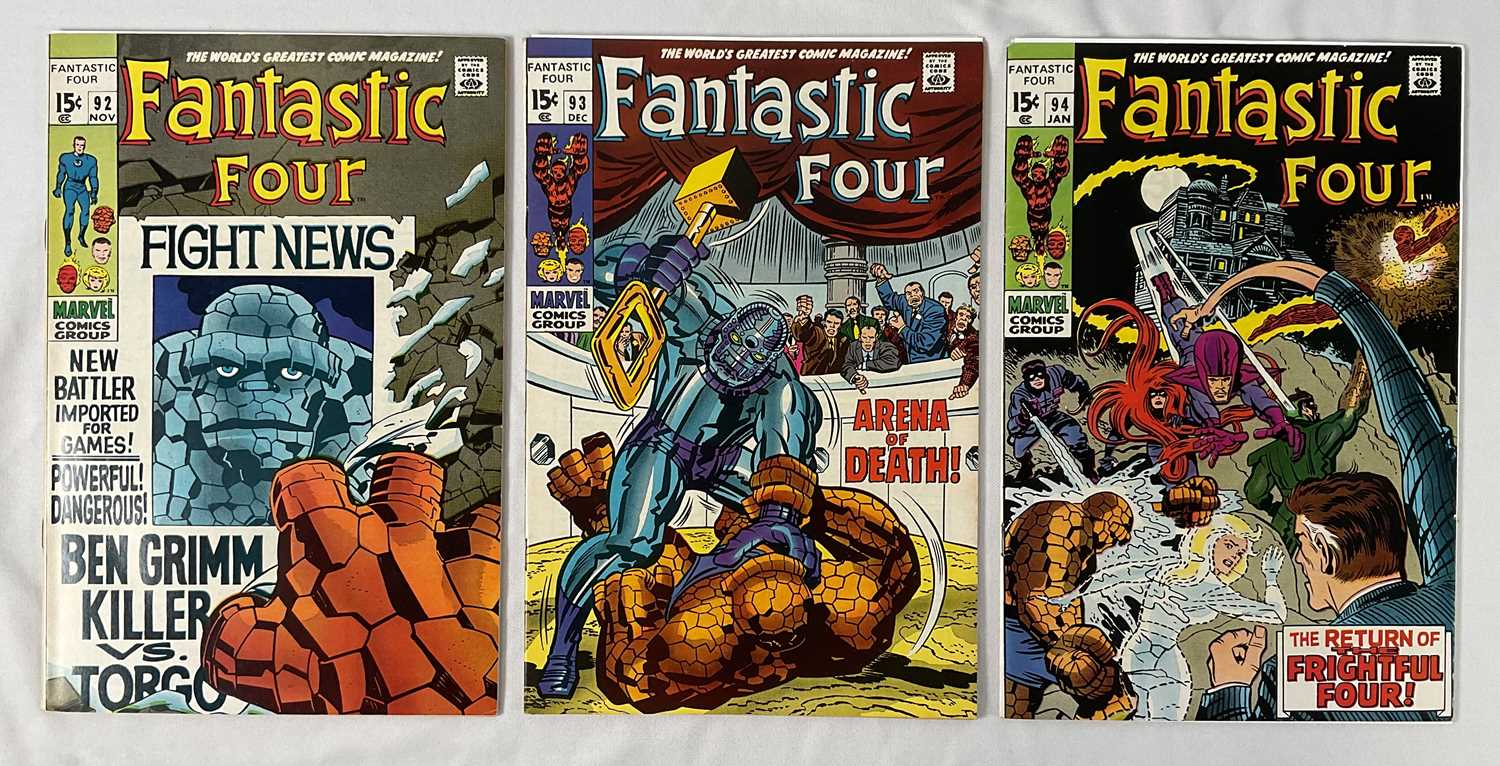 Lot 375 FANTASTIC FOUR 92, 93, 94 (3 in Lot)