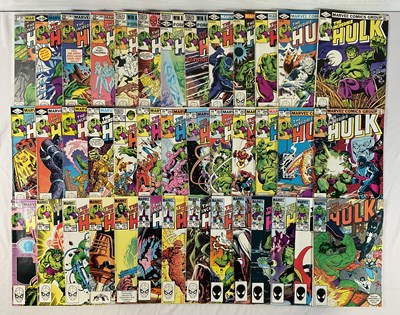 Lot 378 - INCREDIBLE HULK #261 to 300 (40 in Lot) -...