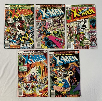 Lot 388 - X-MEN #109, 110, 111, 112, 113 (5 in Lot) -...