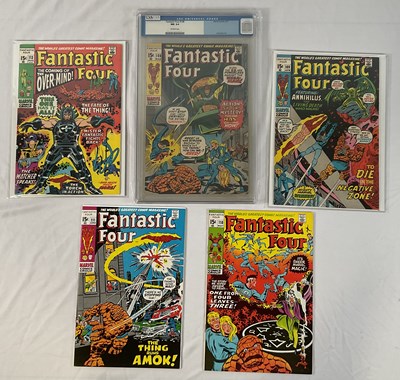 Lot 391 - FANTASTIC FOUR #108, 109, 110, 111, 113 (5 in...