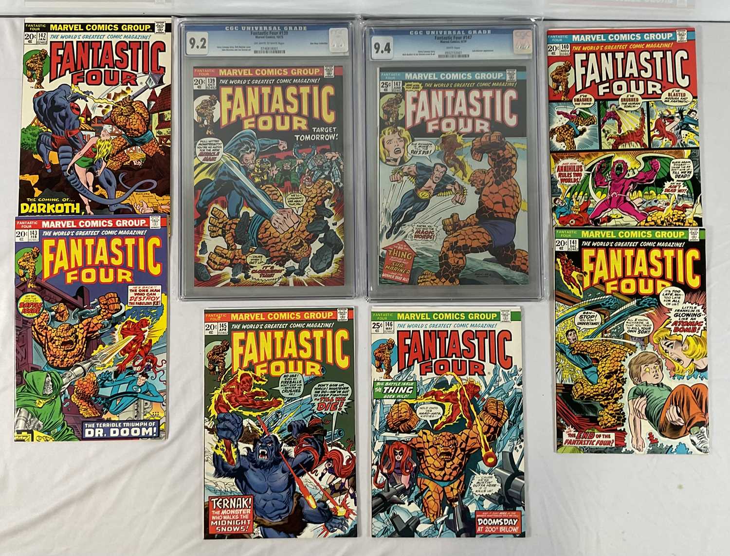 Fantastic four comic store lot