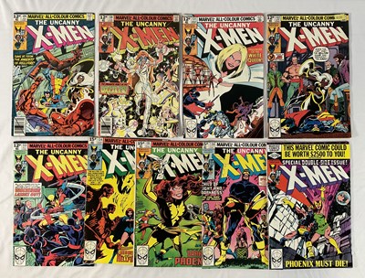 Lot 398 - UNCANNY X-MEN #129 to 137 (THE DARK PHOENIX...