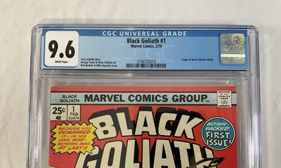Lot 401 - BLACK GOLIATH #1 (1976 - MARVEL) - GRADED...