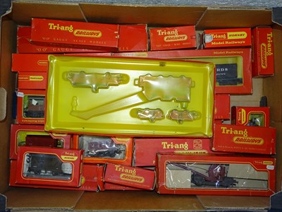 Lot 630 - OO SCALE MODEL RAILWAYS: A crate containing a...
