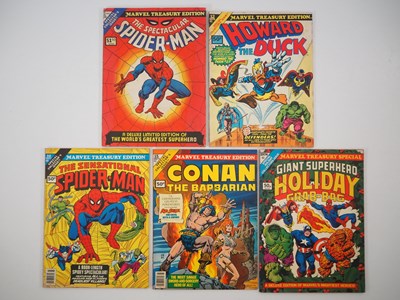 Lot 407 - MARVEL TREASURY LOT (5 in Lot) - (1974/1977 -...