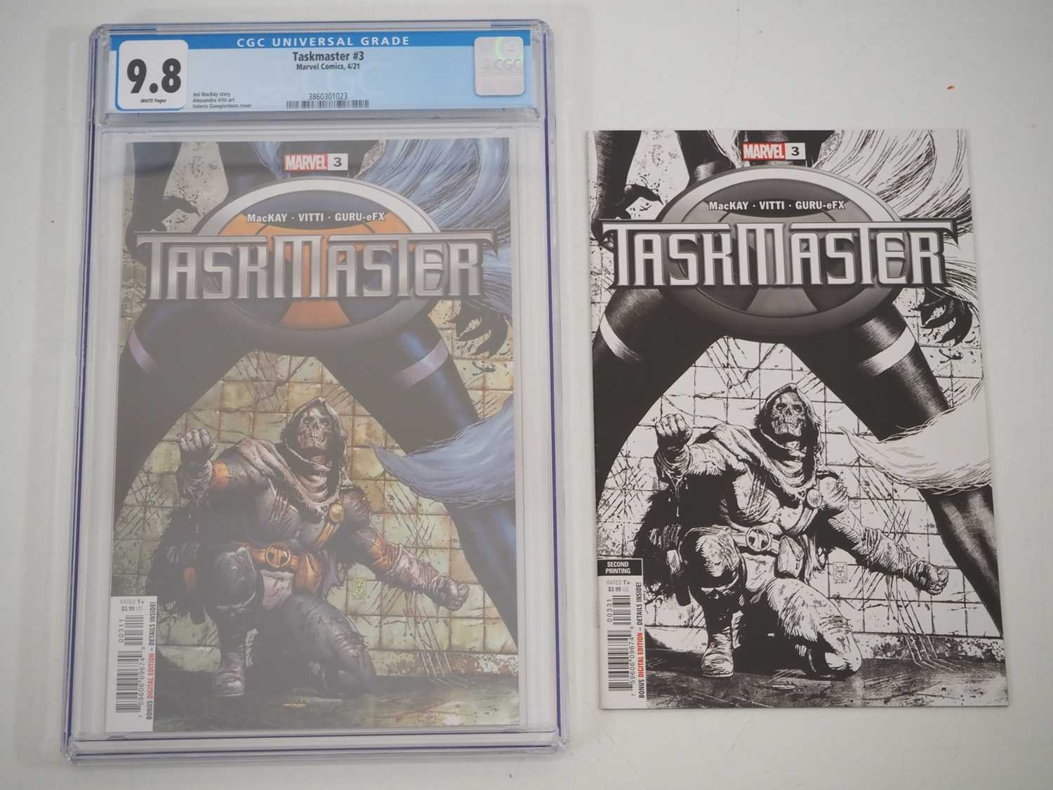 Lot 416 - TASKMASTER #3 STANDARD COVER + 1:25 SECOND