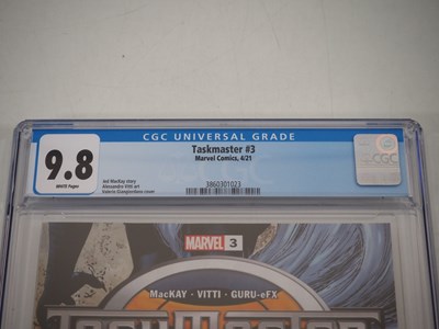 Lot 416 - TASKMASTER #3 STANDARD COVER + 1:25 SECOND...