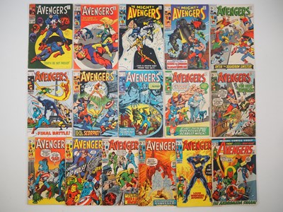 Lot 418 - AVENGERS: LATE SILVER/EARLY BRONZE AGE LOT (16...