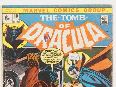 Lot 444 - TOMB OF DRACULA #10 - (1973 - MARVEL - UK...