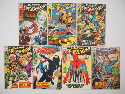 Lot 454 - AMAZING SPIDER-MAN #80, 81, 84, 85, 86, 87, 88...