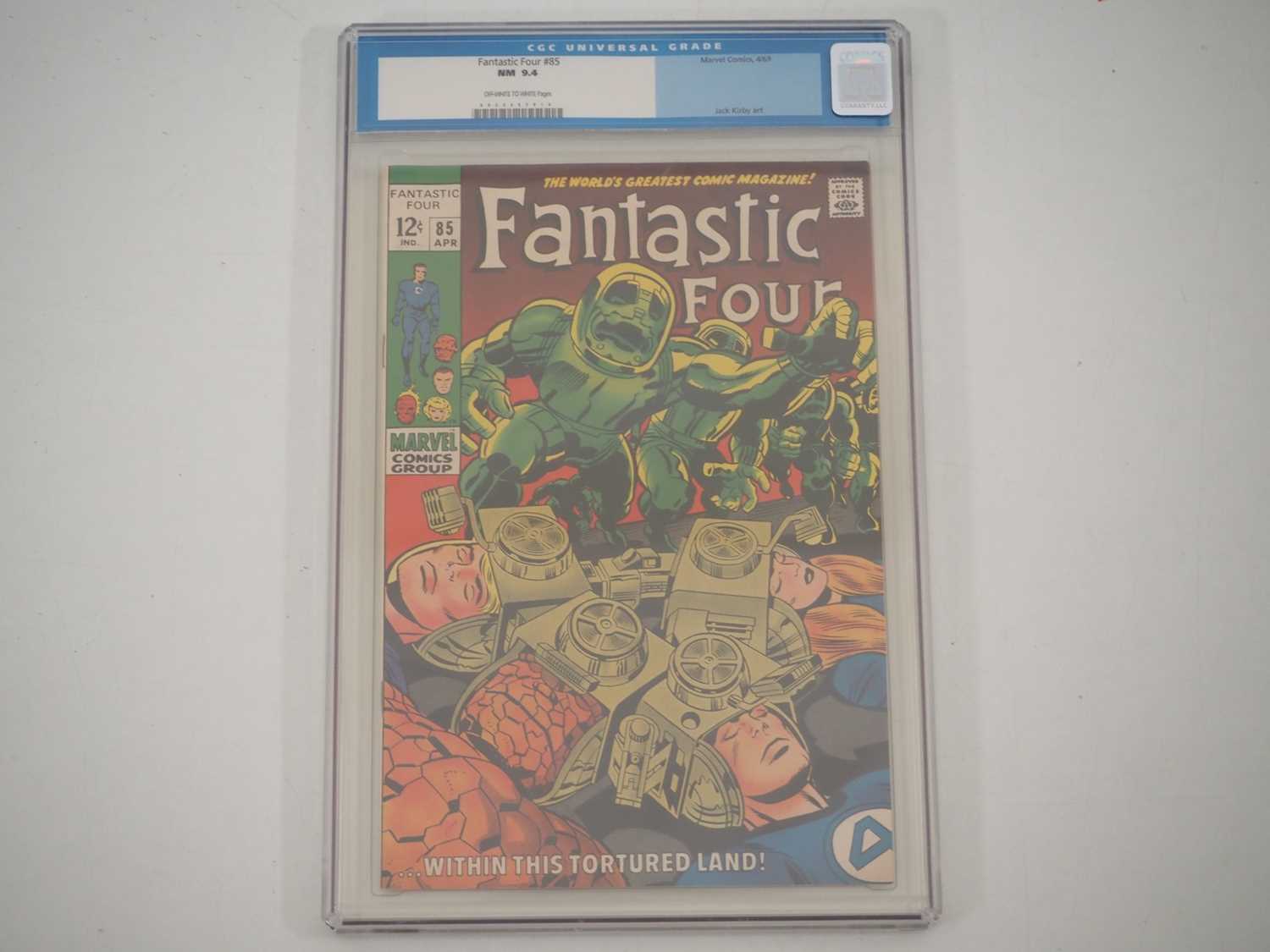 Lot 458 - FANTASTIC FOUR #85 (1969 - MARVEL) - GRADED...