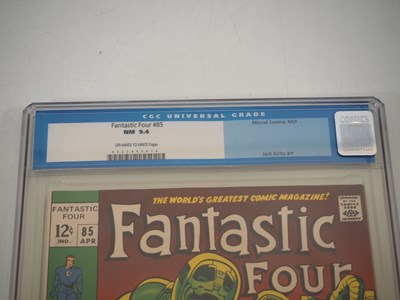 Lot 458 - FANTASTIC FOUR #85 (1969 - MARVEL) - GRADED...