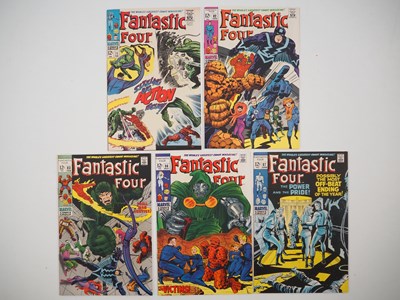 Lot 460 - FANTASTIC FOUR #71, 82, 83, 86, 87 (5 in Lot) -...