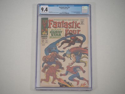 Lot 464 - FANTASTIC FOUR #73 (1968 - MARVEL) - GRADED...