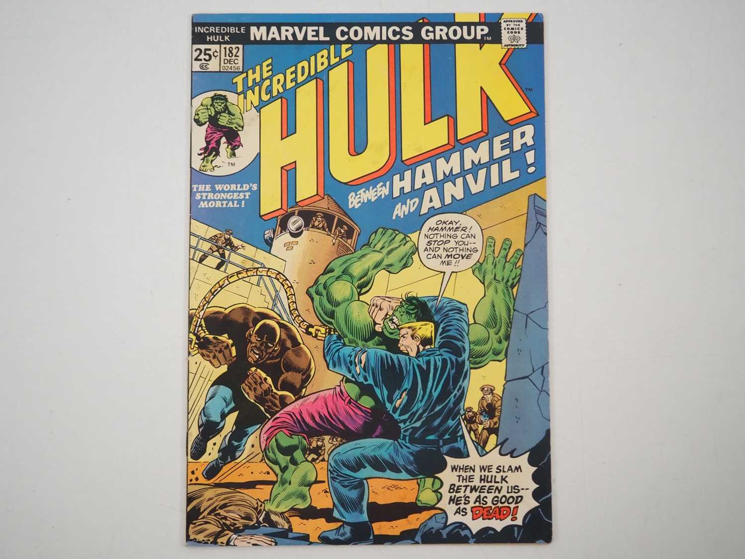 Lot 477 - INCREDIBLE HULK #182 - (1974 - MARVEL) -...